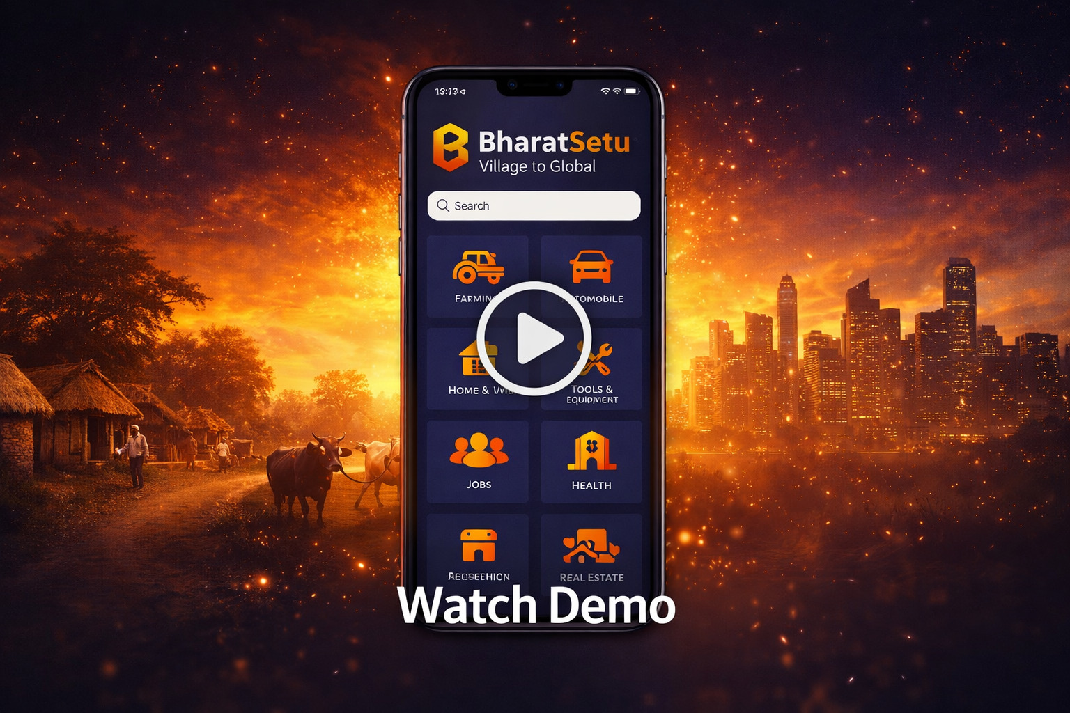 BharatSetu App Demo Video